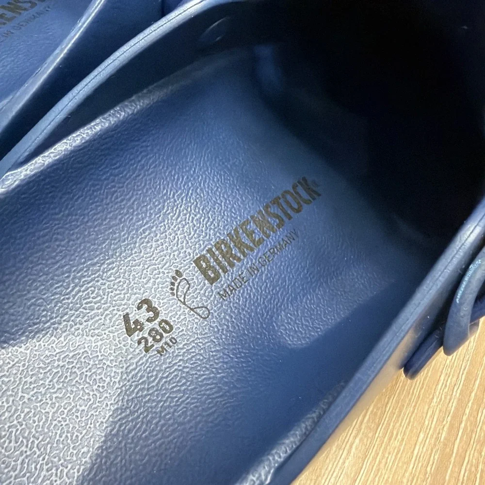 Birkenstock Navy Blue Size 10 Boston Eva Clog New
